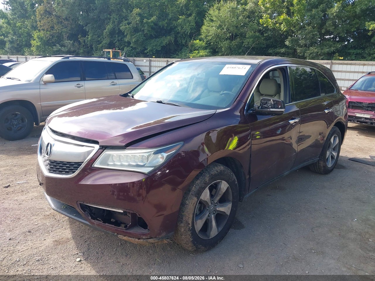 2014 ACURA MDX · 2/11
