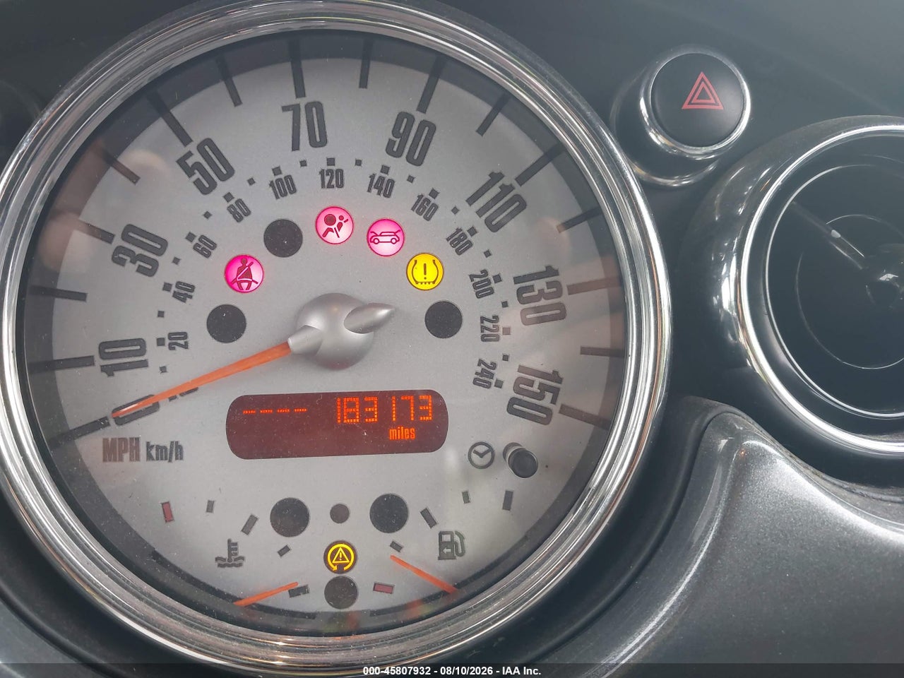 WMWRH33528T****** · 2008 MINI COOPER S   · 7/11