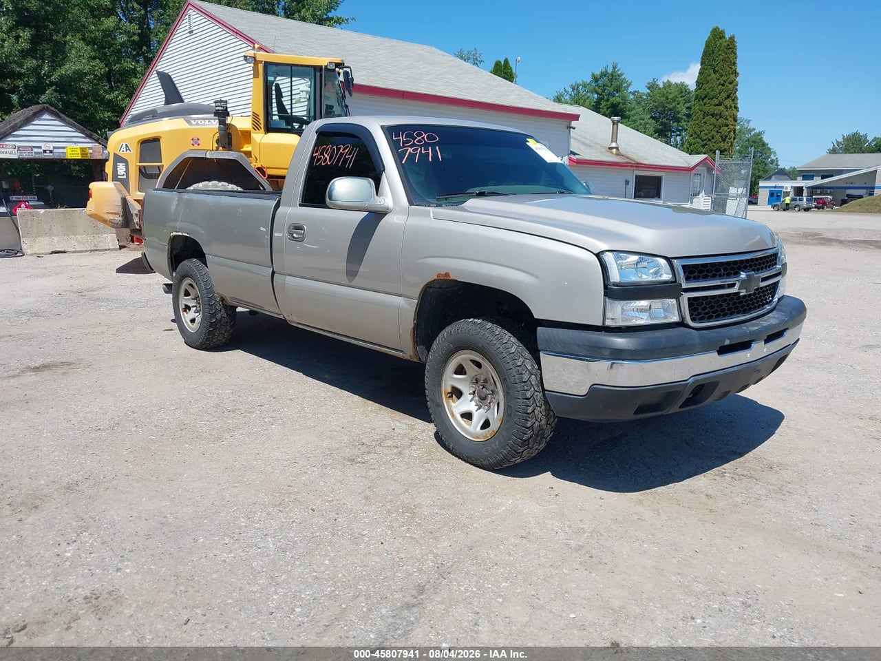 1GCEK14V07Z****** · 2007 CHEVROLET SILVERADO 1500 CLASSIC WORK TRUCK
