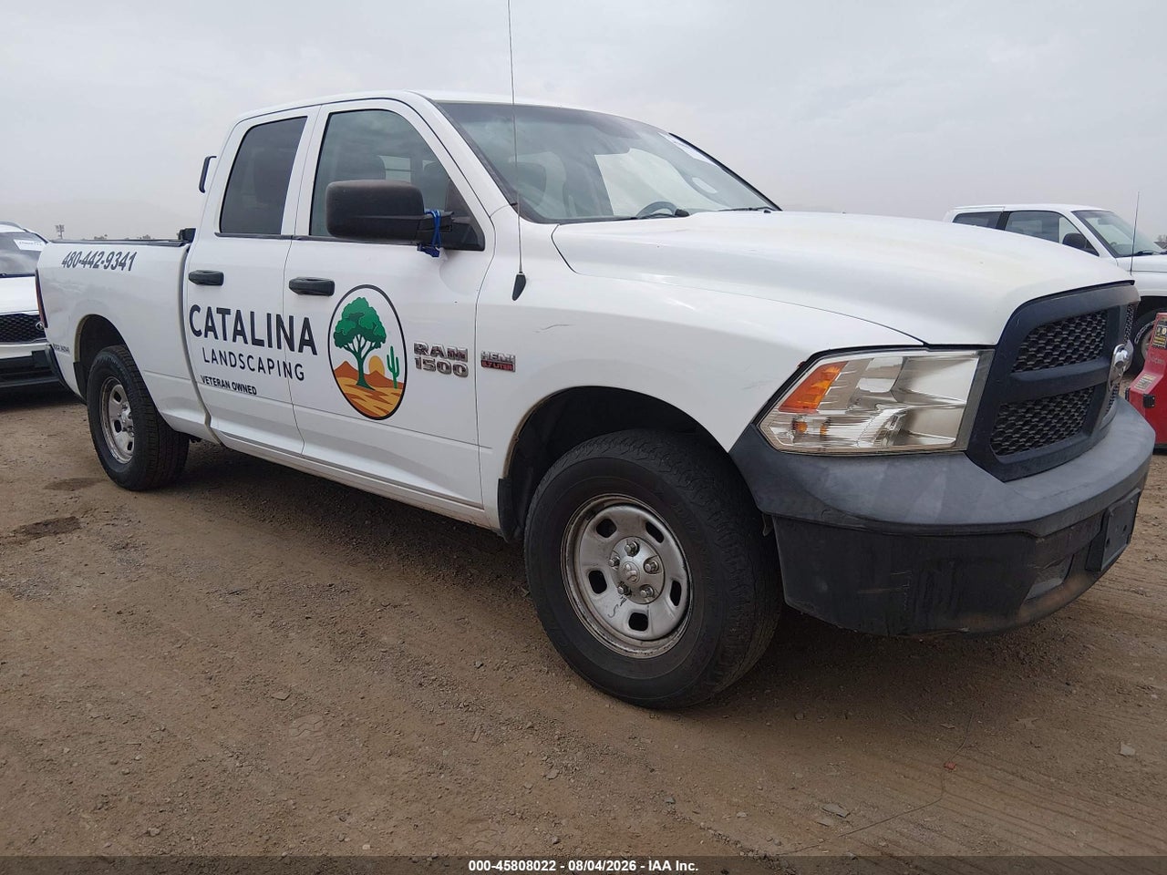 1C6RR7FT5HS****** · 2017 RAM 1500 TRADESMAN  4X4 6'4 BOX