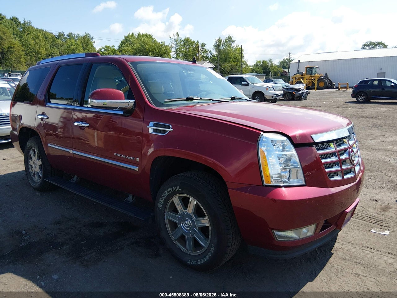 1GYFK63898R****** · 2008 CADILLAC ESCALADE