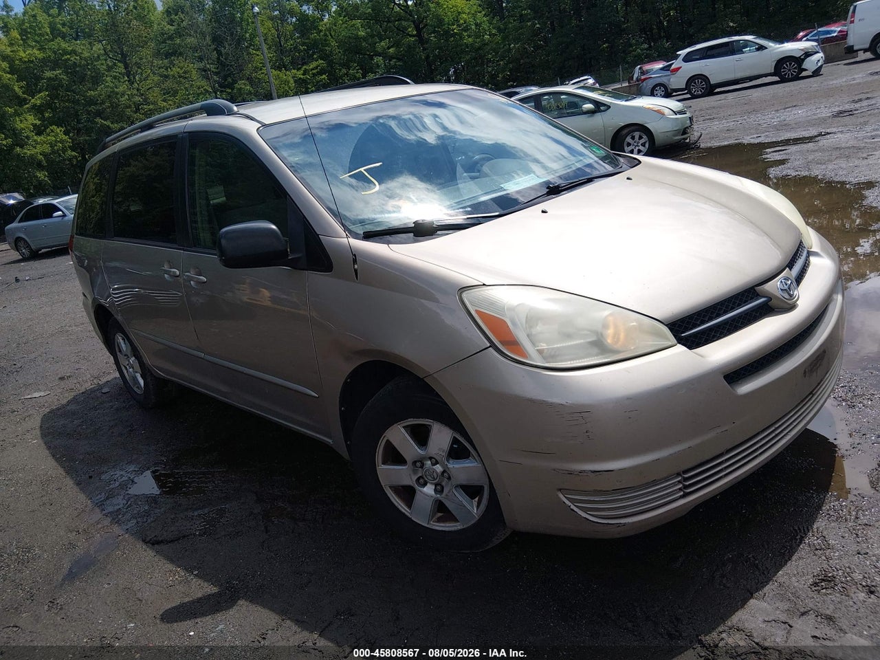 5TDZA23C44S****** · 2004 TOYOTA SIENNA LE