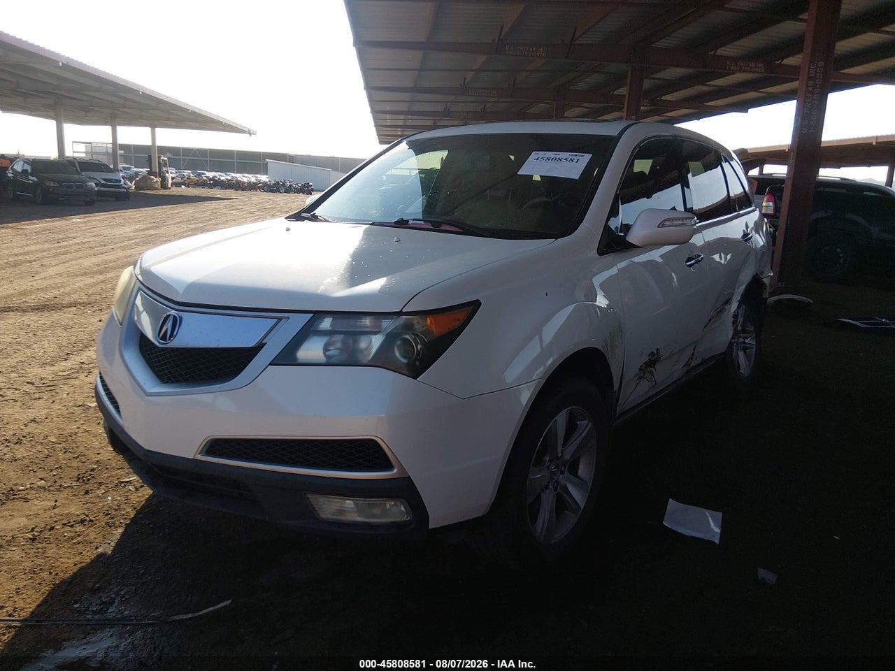 2HNYD2H23AH****** · 2010 ACURA MDX · 2/11