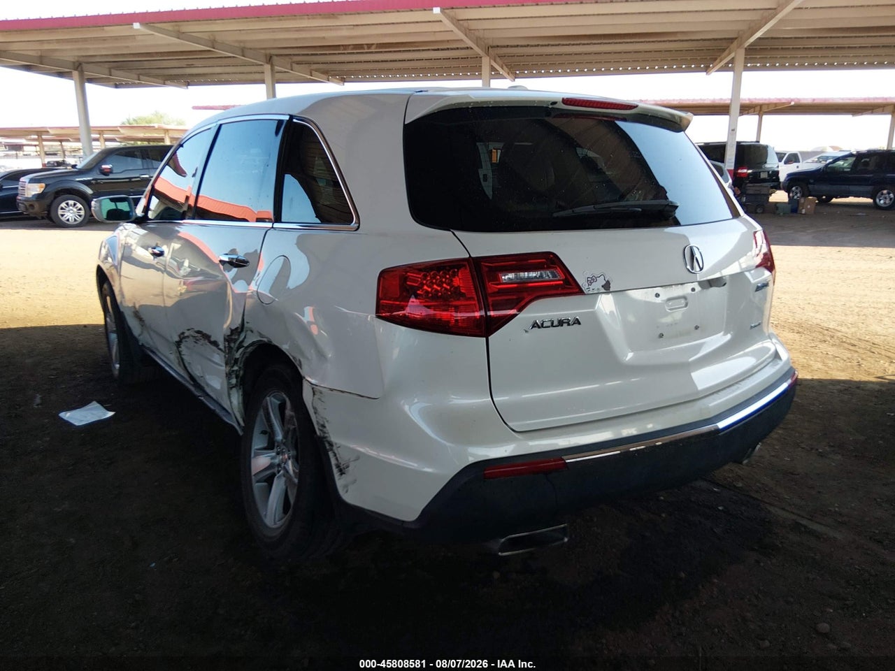 2HNYD2H23AH****** · 2010 ACURA MDX · 3/11