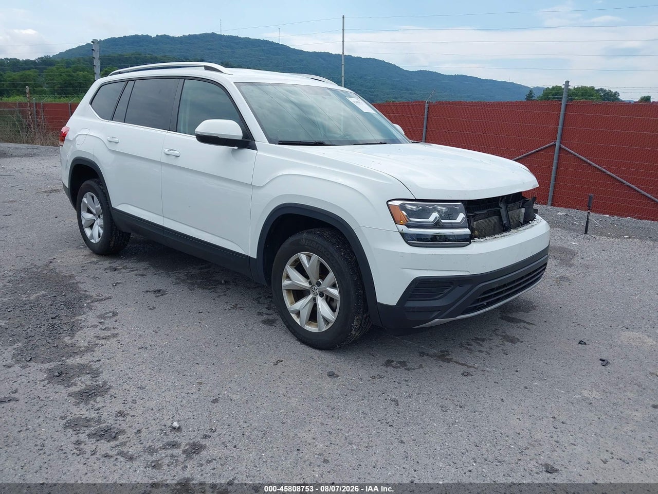 2018 VOLKSWAGEN ATLAS 3.6L V6 S