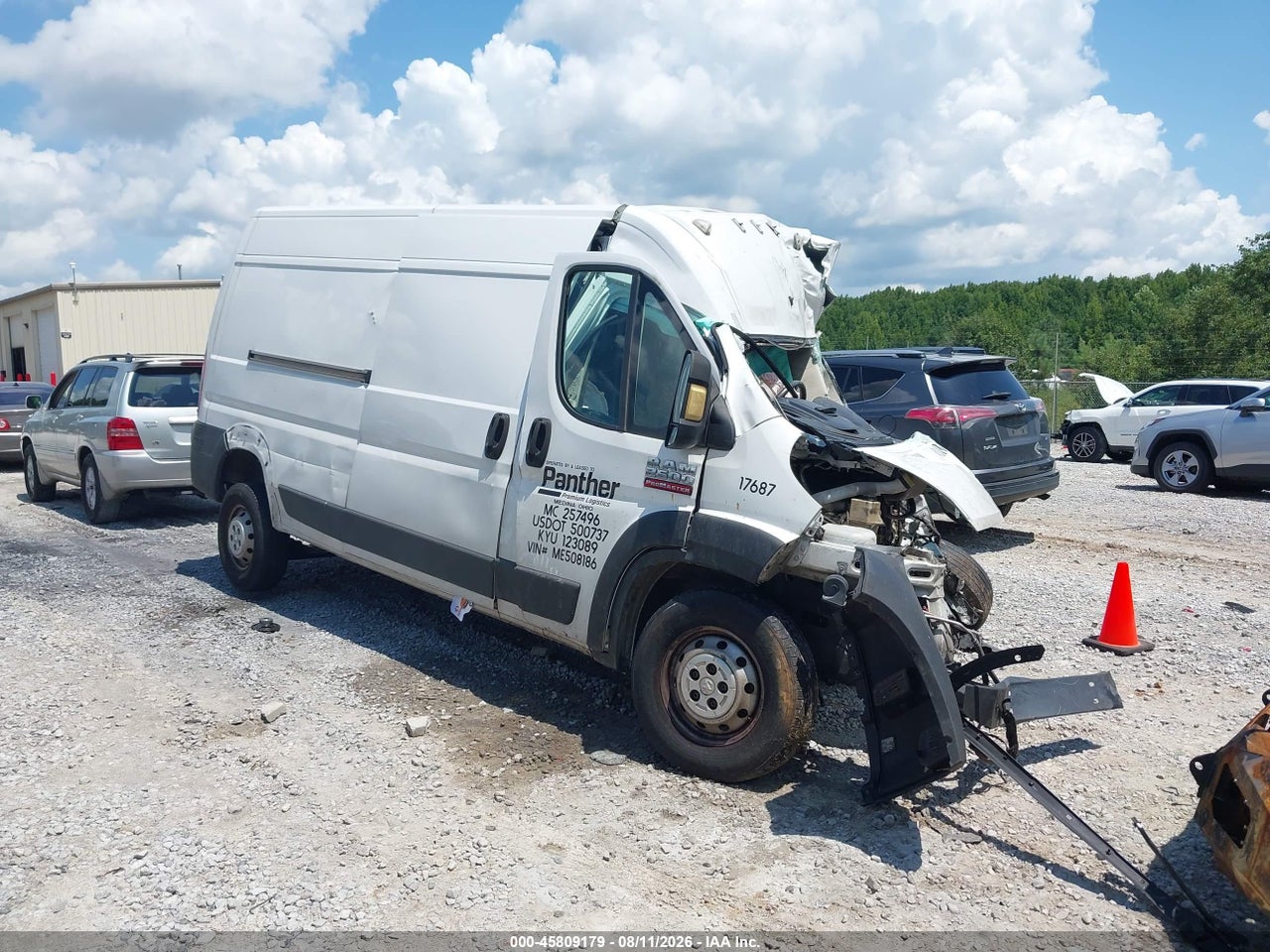 3C6LRVDG9ME****** · 2021 RAM PROMASTER 2500 HIGH ROOF 159 WB