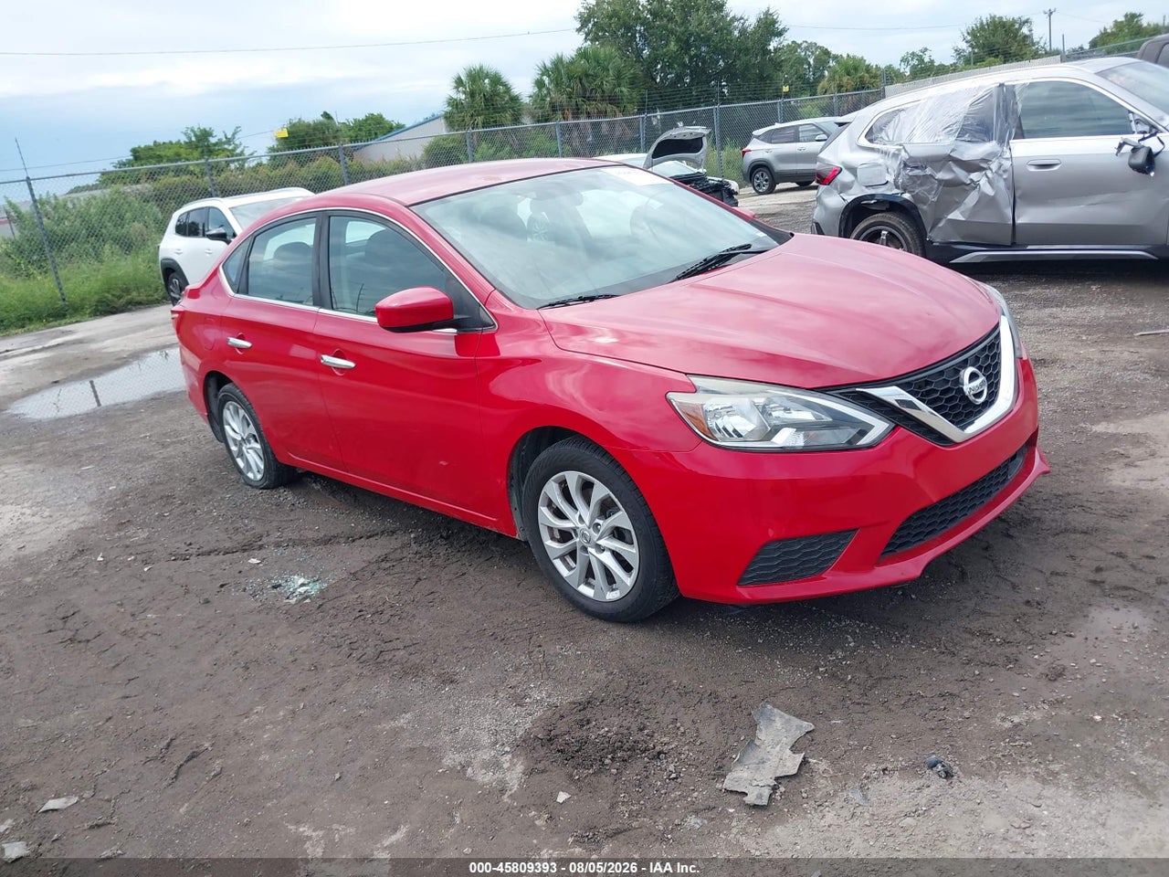 3N1AB7AP5JY****** · 2018 NISSAN SENTRA SV