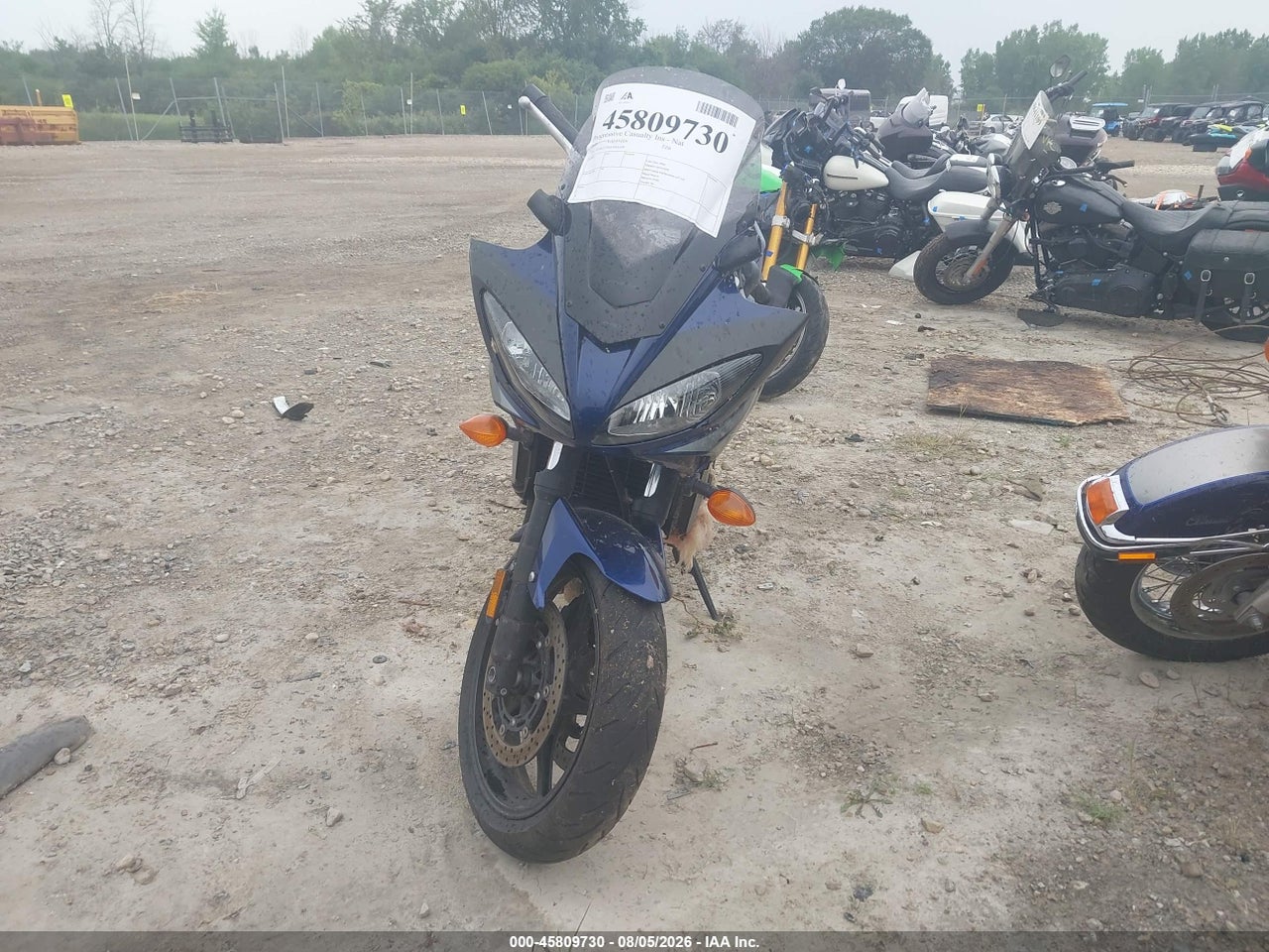 2009 YAMAHA FZ6 SHG/C · 5/10