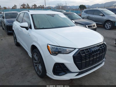 WA1DECF34N1****** · 2022 AUDI Q3 PREMIUM 45 TFSI S LINE QUATTRO TIPTRONIC