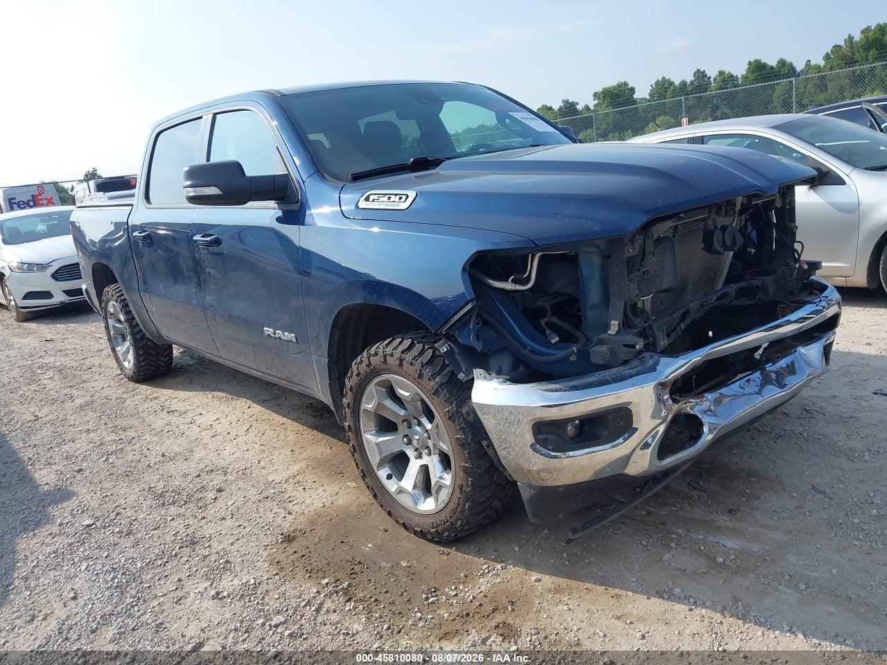 1C6SRFFT4MN****** · 2021 RAM 1500 BIG HORN  4X4 5'7 BOX