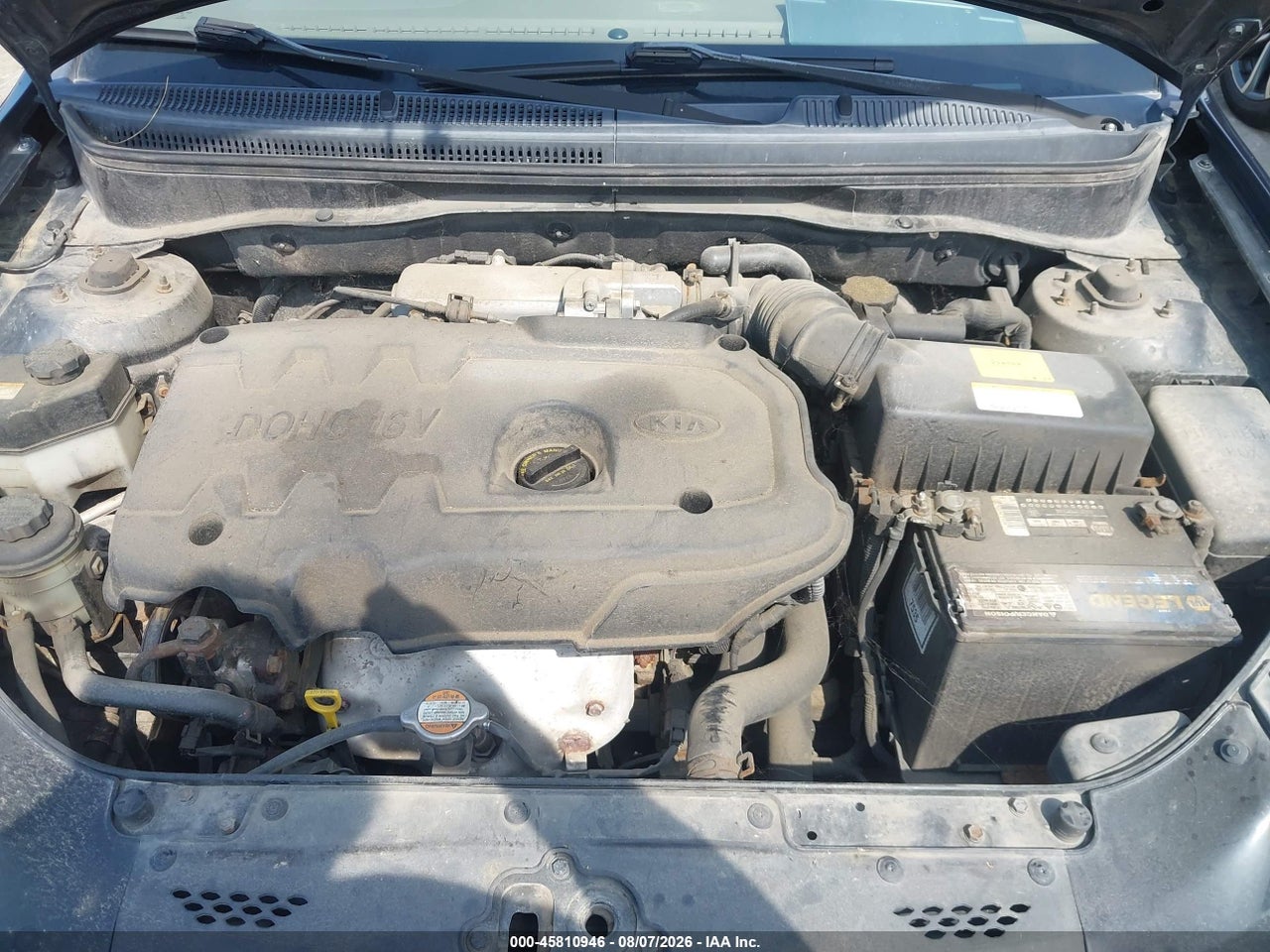 KNADE123476****** · 2007 KIA RIO LX · 10/11
