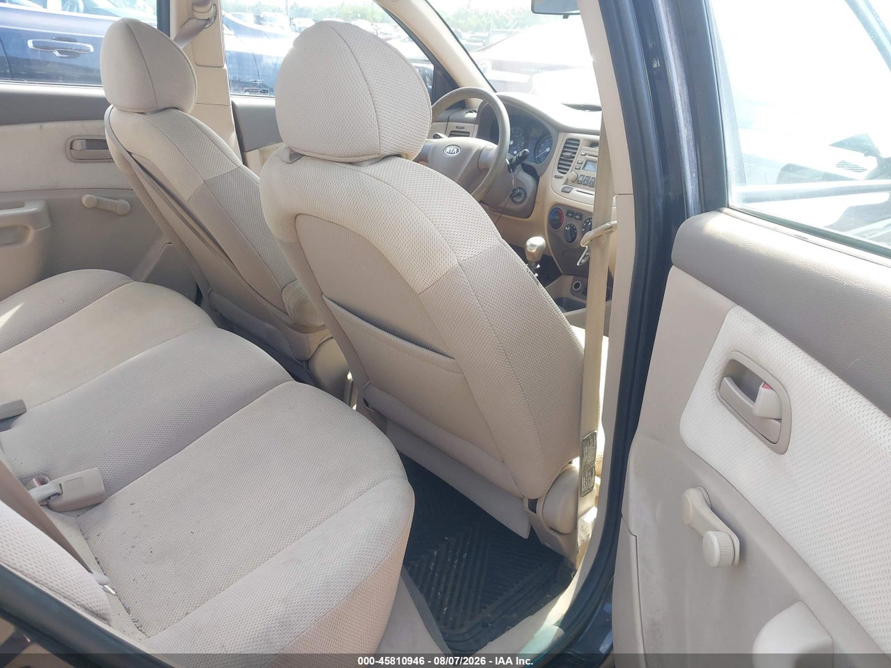 KNADE123476****** · 2007 KIA RIO LX · 8/11