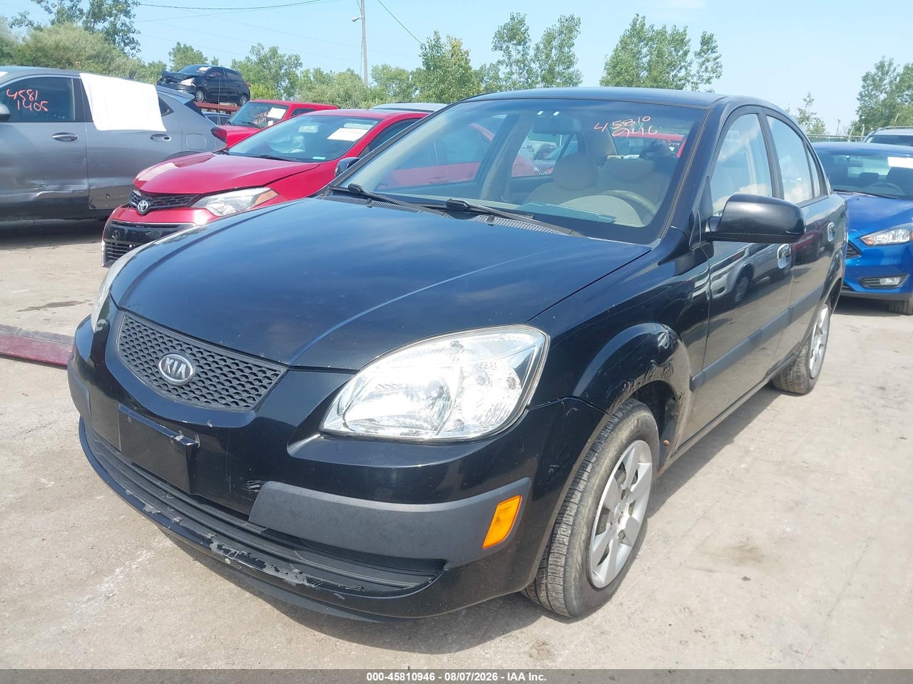 KNADE123476****** · 2007 KIA RIO LX · 6/11