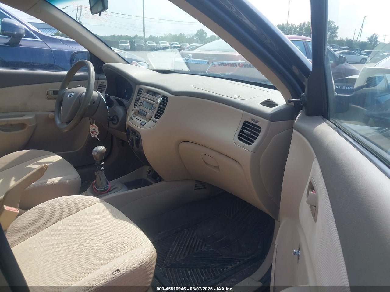 KNADE123476****** · 2007 KIA RIO LX · 5/11