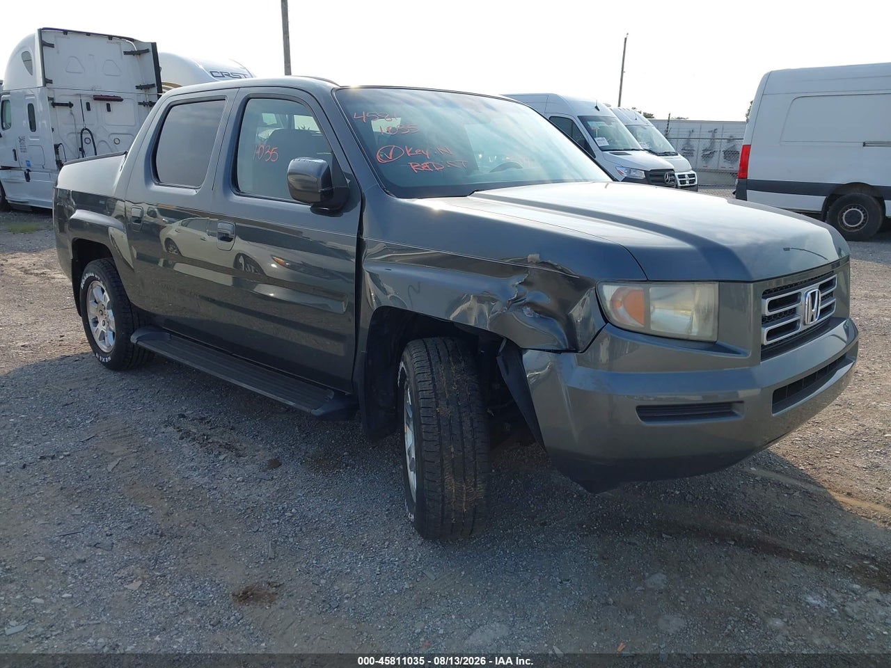 2HJYK16448H****** · 2008 HONDA RIDGELINE RTS