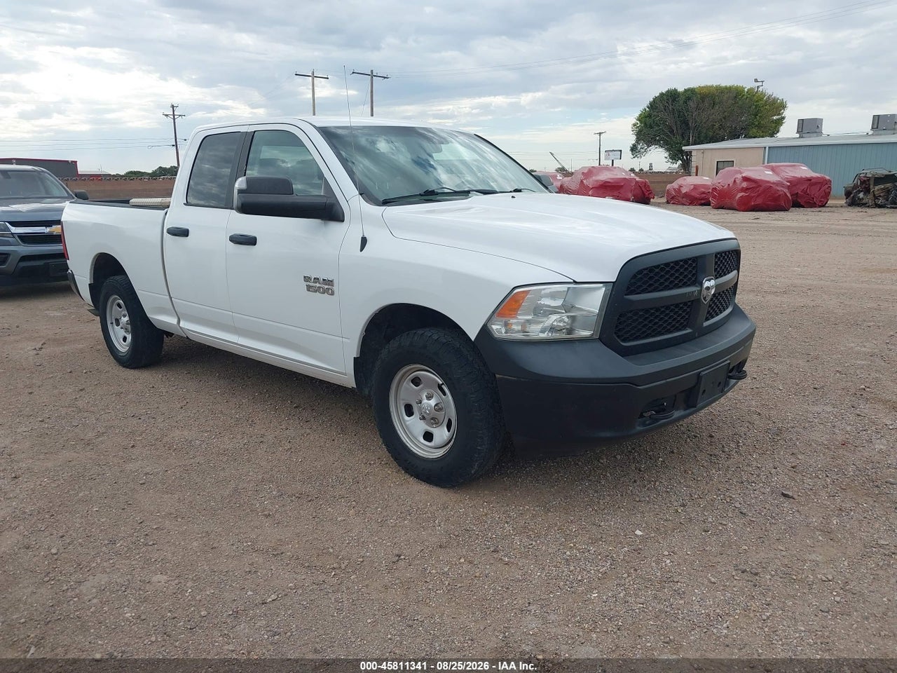 1C6RR7FG0HS****** · 2017 RAM 1500 TRADESMAN  4X4 6'4 BOX