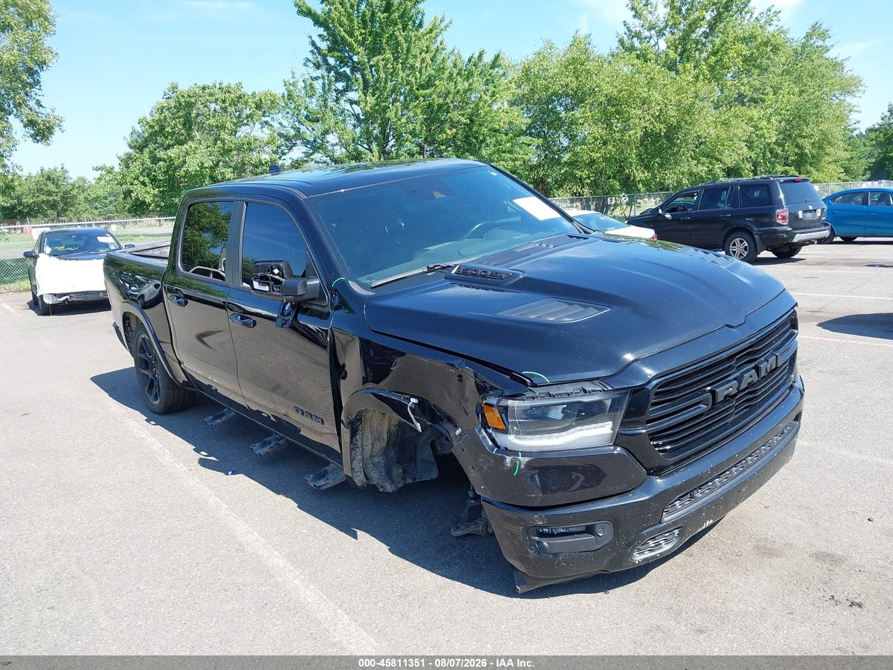 1C6SRFJT7NN****** · 2022 RAM 1500 LARAMIE  4X4 5'7 BOX