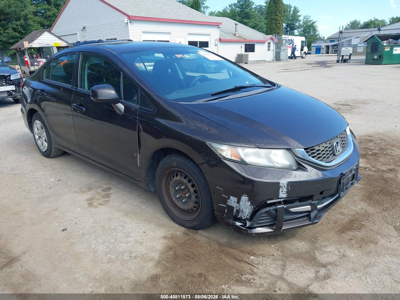 2HGFB2F58DH****** · 2013 HONDA CIVIC LX