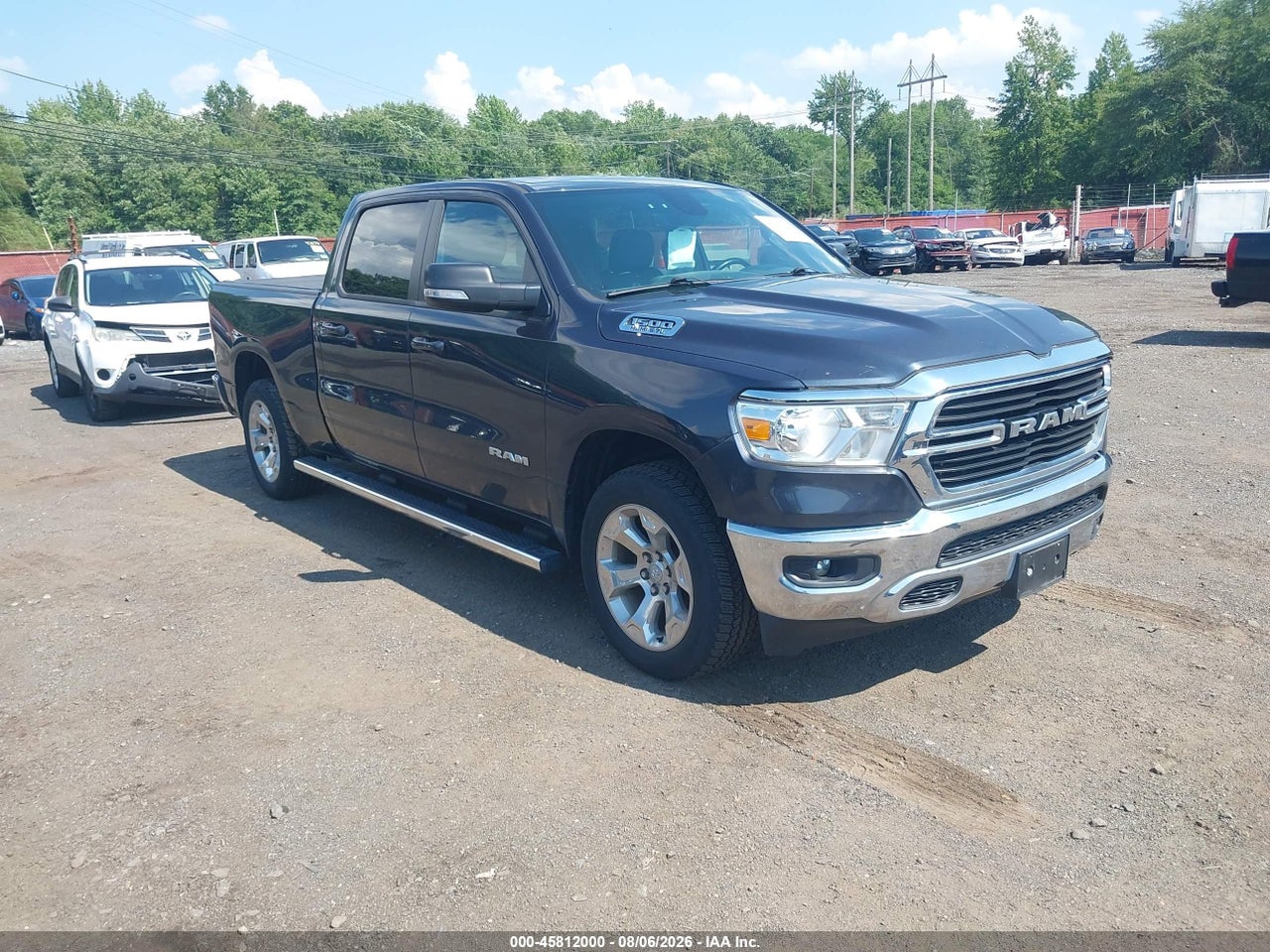 1C6SRFMTXMN****** · 2021 RAM 1500 BIG HORN  4X4 6'4 BOX