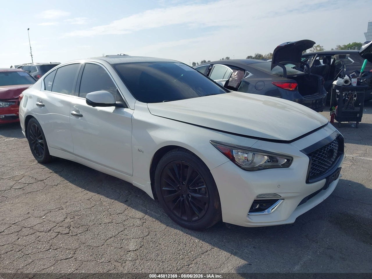 JN1EV7AP8JM****** · 2018 INFINITI Q50 3.0T LUXE