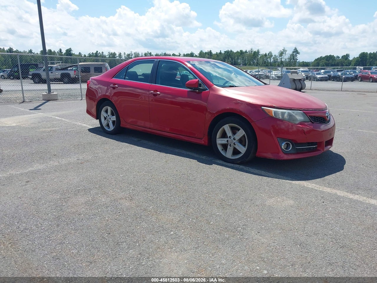 4T1BF1FK2DU****** · 2013 TOYOTA CAMRY SE