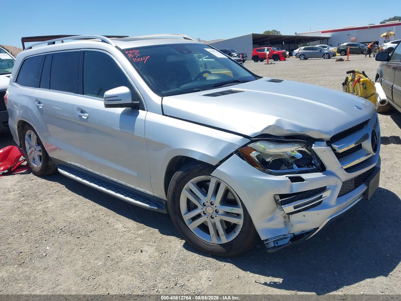4JGDF7CE6DA****** · 2013 MERCEDES-BENZ GL 450 4MATIC