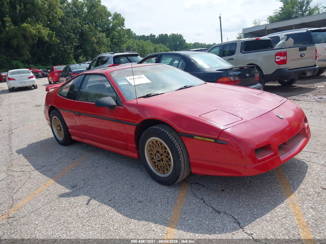 1G2PG119XJP****** · 1988 PONTIAC FIERO GT