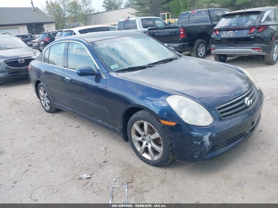 JNKCV51F16M****** · 2006 INFINITI G35X