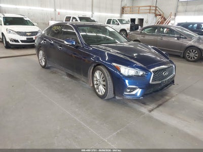 JN1EV7BR5MM****** · 2021 INFINITI Q50 LUXE AWD