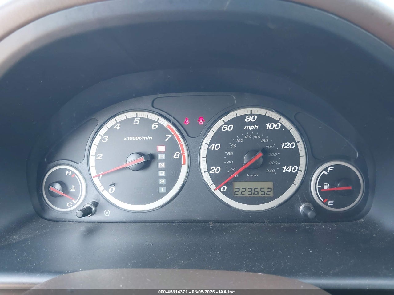 SHSRD78823U****** · 2003 HONDA CR-V EX · 7/11