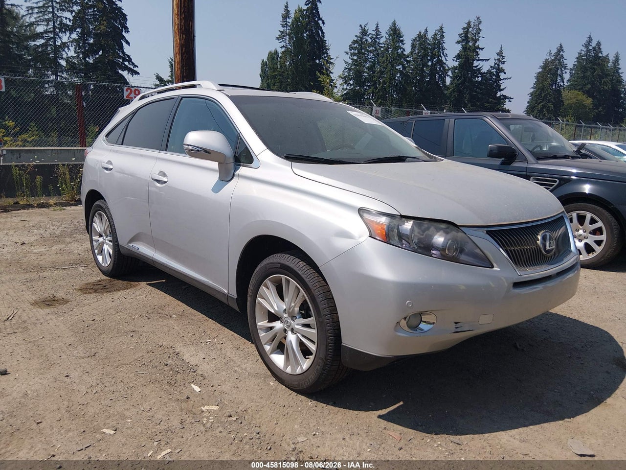 JTJBC1BA3B2****** · 2011 LEXUS RX 450H