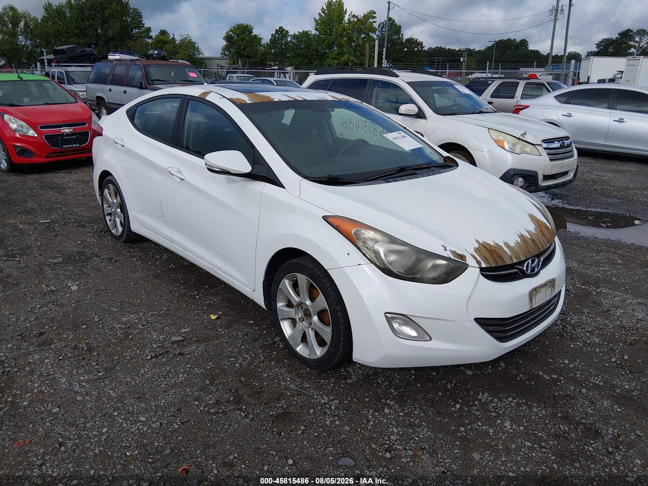 5NPDH4AE2CH****** · 2012 HYUNDAI ELANTRA LIMITED