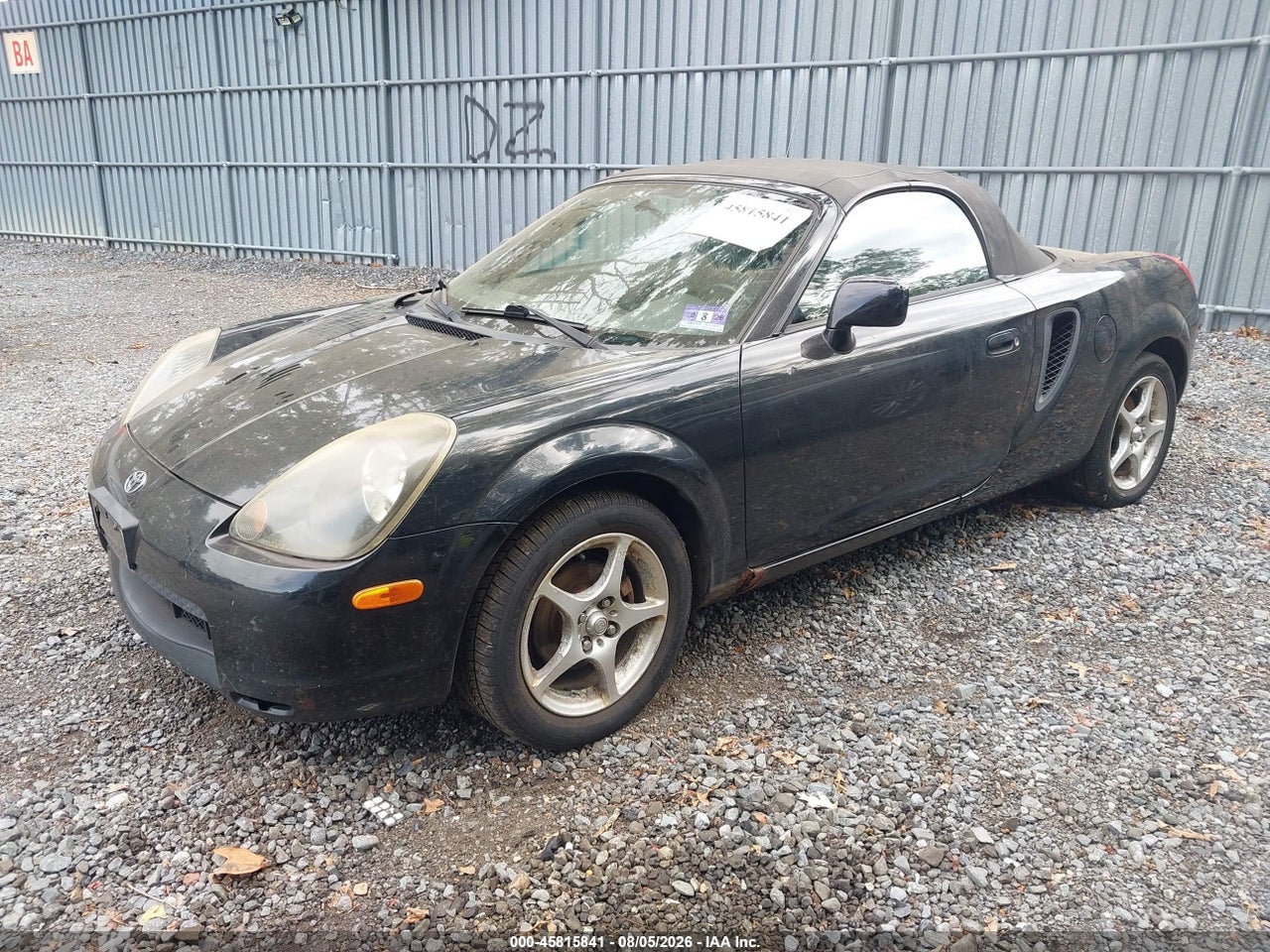 2000 TOYOTA MR2 SPYDER   · 2/11