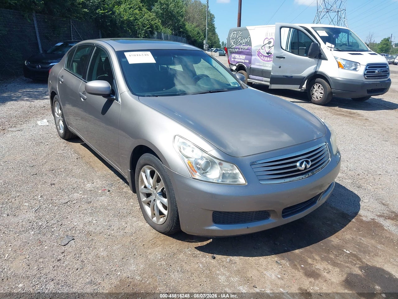 JNKBV61F48M****** · 2008 INFINITI G35X