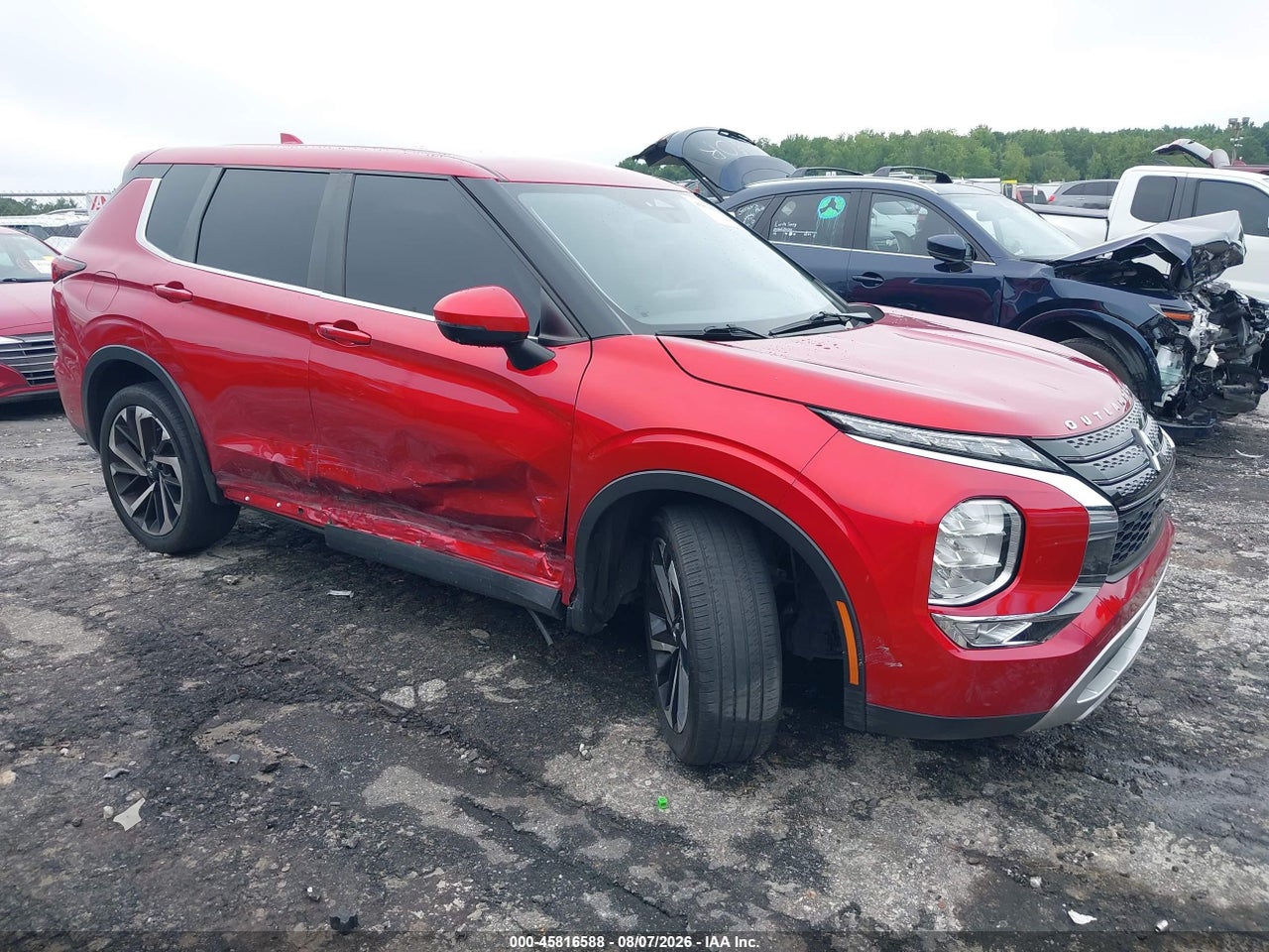 JA4J3UA82PZ****** · 2023 MITSUBISHI OUTLANDER SE 2.5 2WD/SE BLACK EDITION 2WD/SE SPECIAL EDITION 2WD