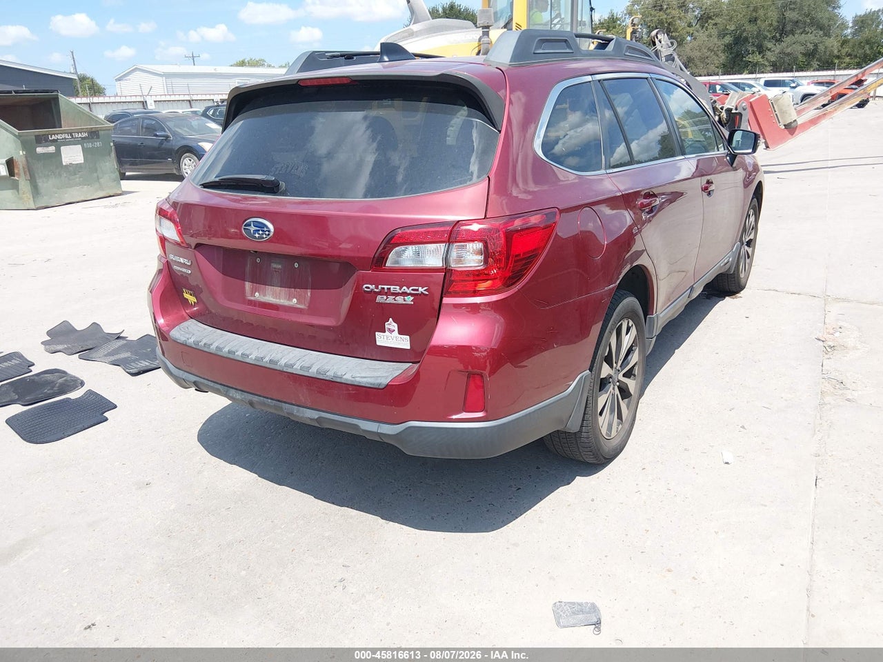 2016 SUBARU OUTBACK 2.5I LIMITED · 4/11