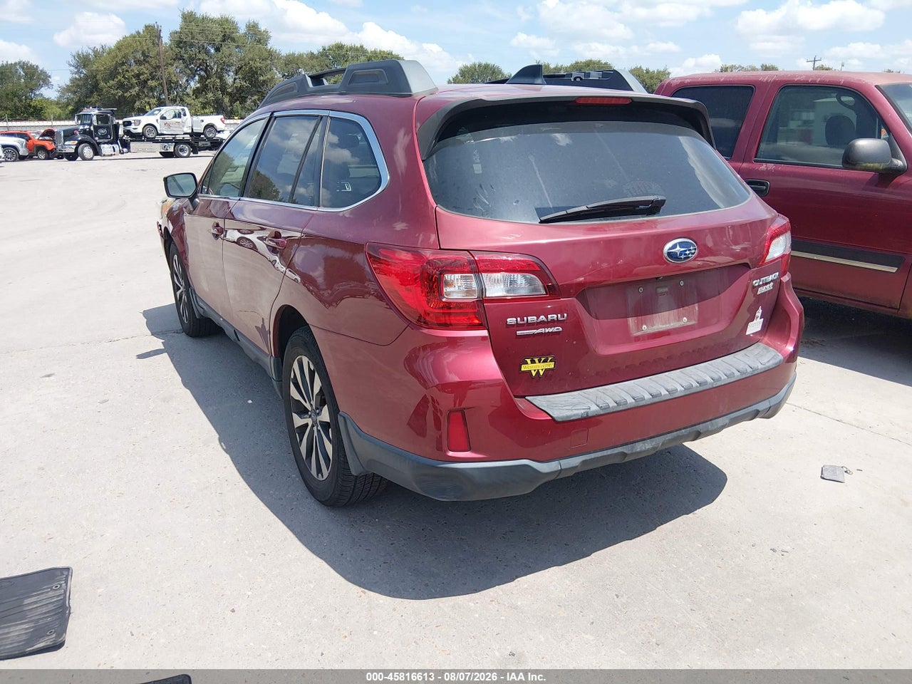 2016 SUBARU OUTBACK 2.5I LIMITED · 3/11