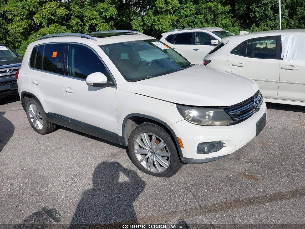 WVGAV7AX9CW****** · 2012 VOLKSWAGEN TIGUAN SE