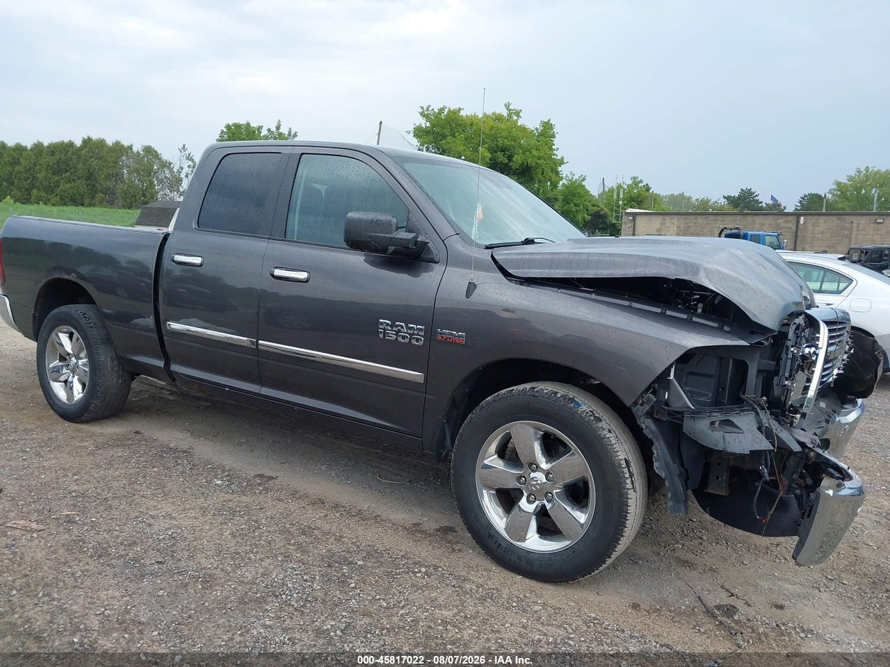 1C6RR7GTXHS****** · 2017 RAM 1500 BIG HORN  4X4 6'4 BOX