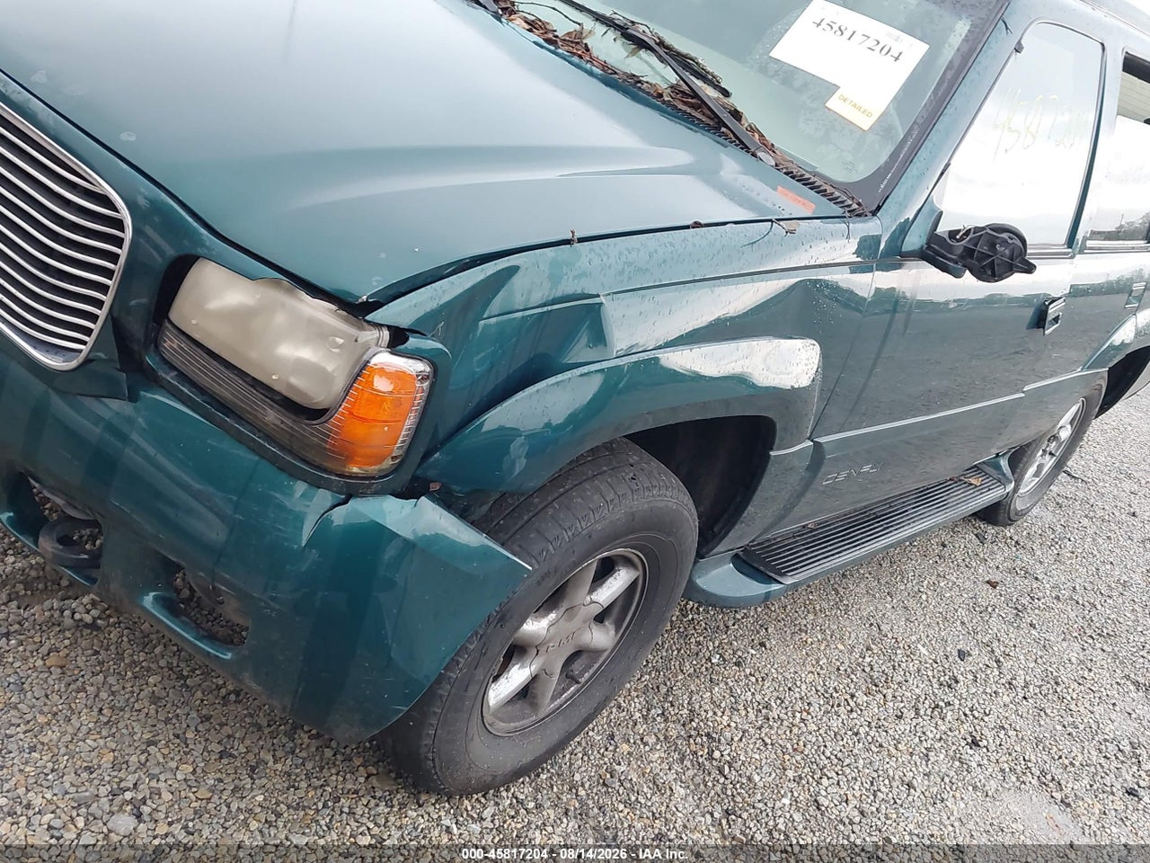 1GKEK63R1YR****** · 2000 GMC YUKON DENALI · 6/11