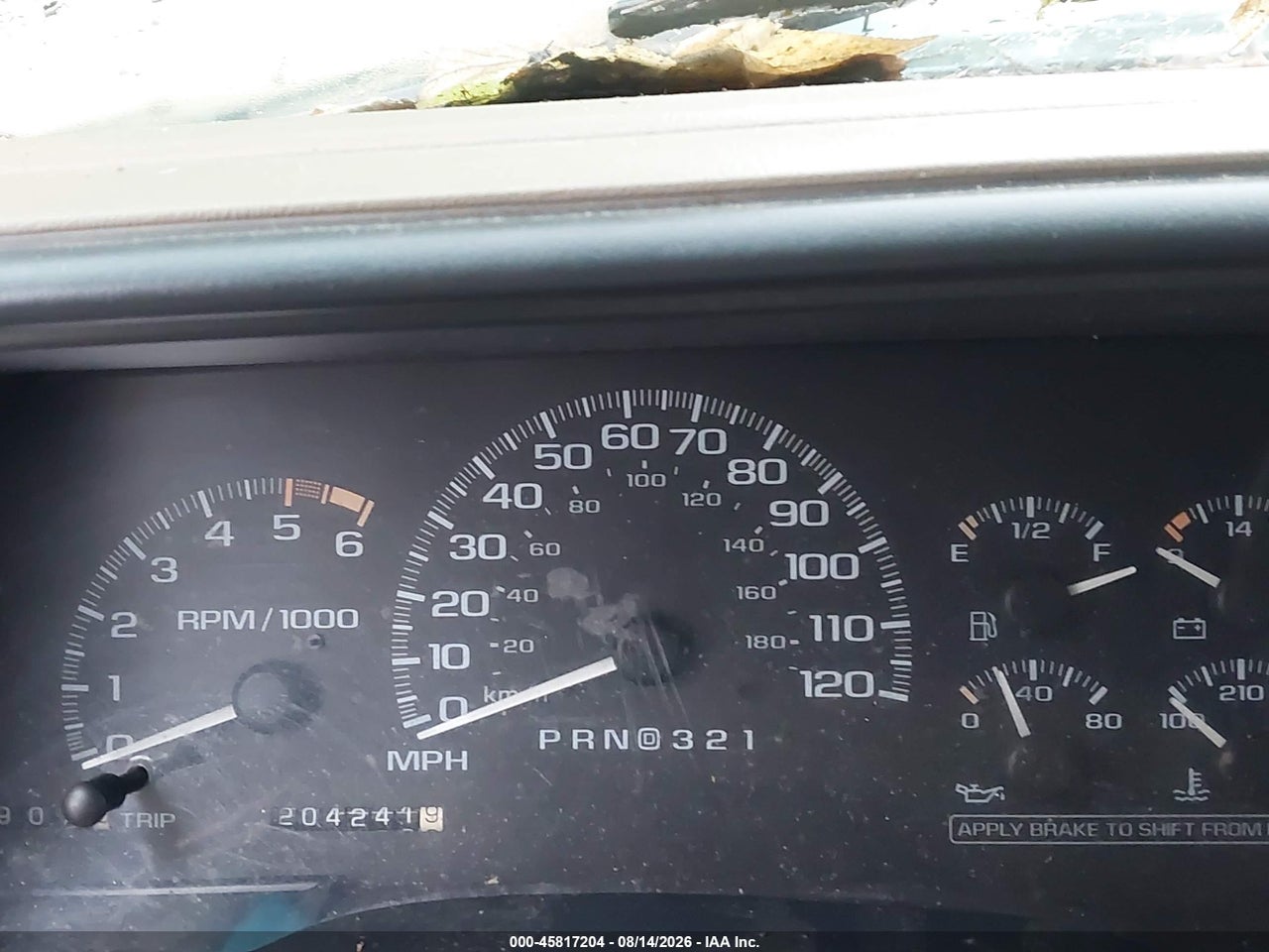 1GKEK63R1YR****** · 2000 GMC YUKON DENALI · 7/11