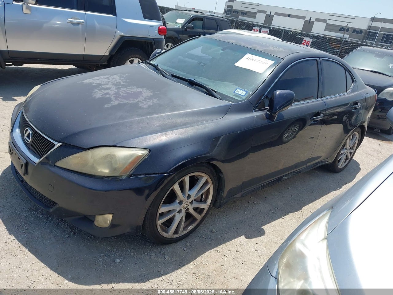 JTHBE262975****** · 2007 LEXUS IS 350   · 2/11