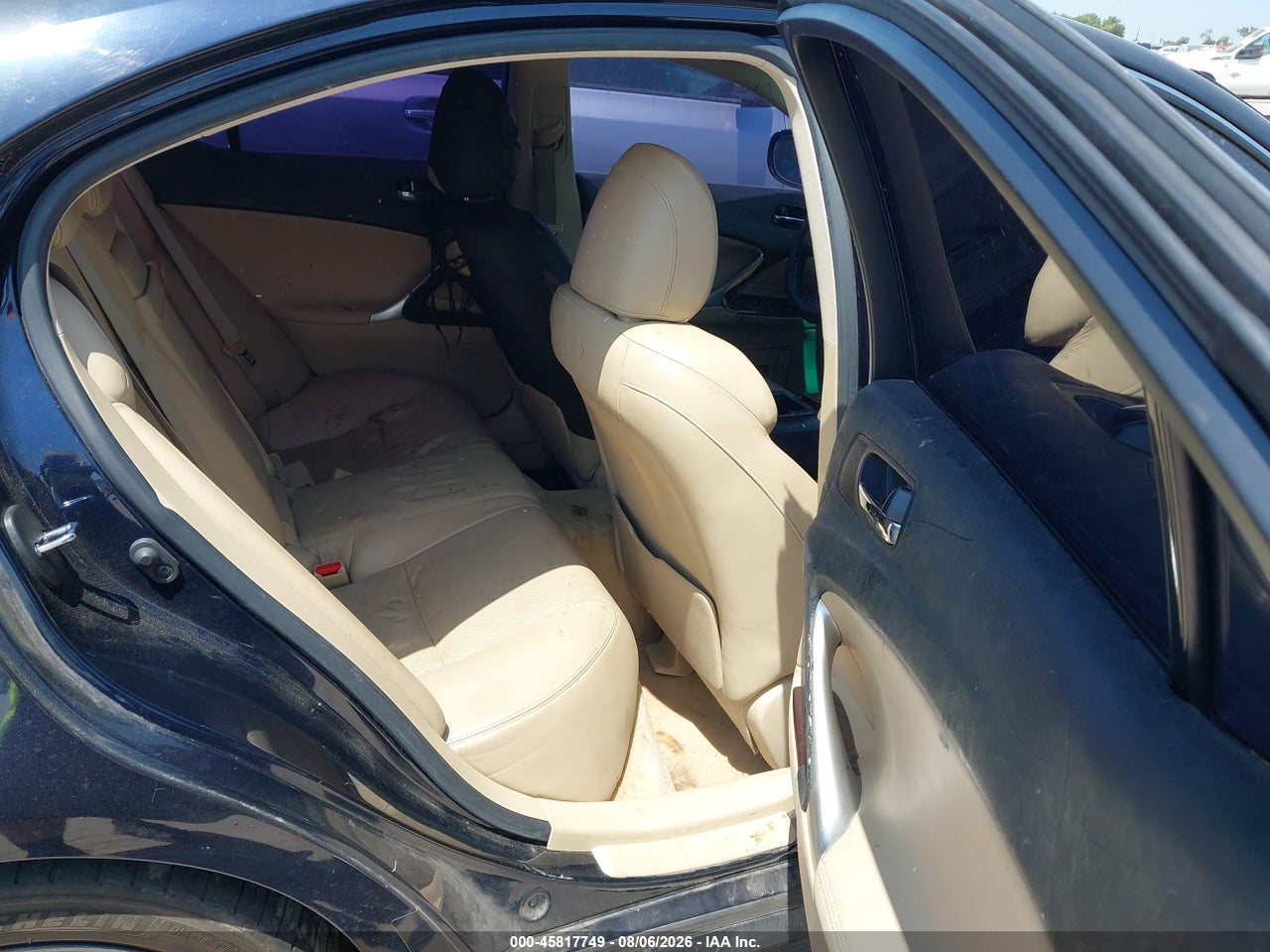 JTHBE262975****** · 2007 LEXUS IS 350   · 8/11