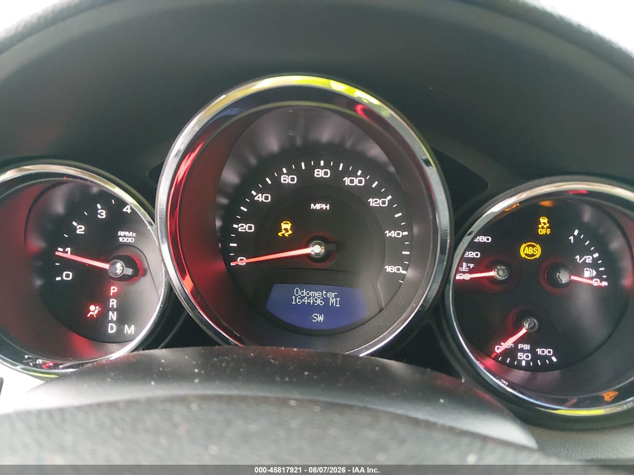 1G6DC5E56C0****** · 2012 CADILLAC CTS STANDARD · 7/11