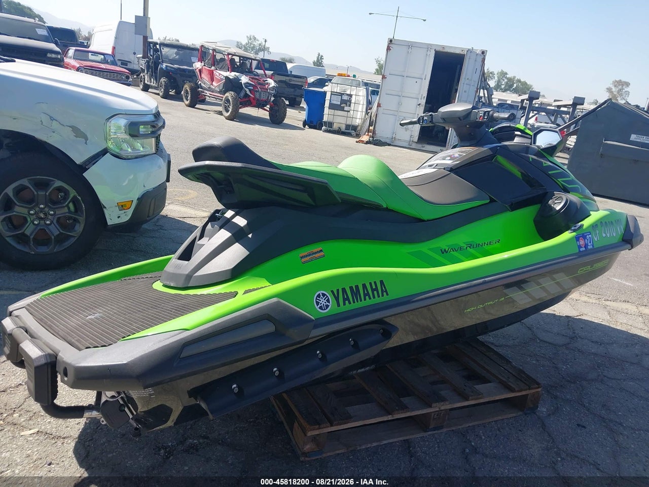 2021 YAMAHA VX · 4/10