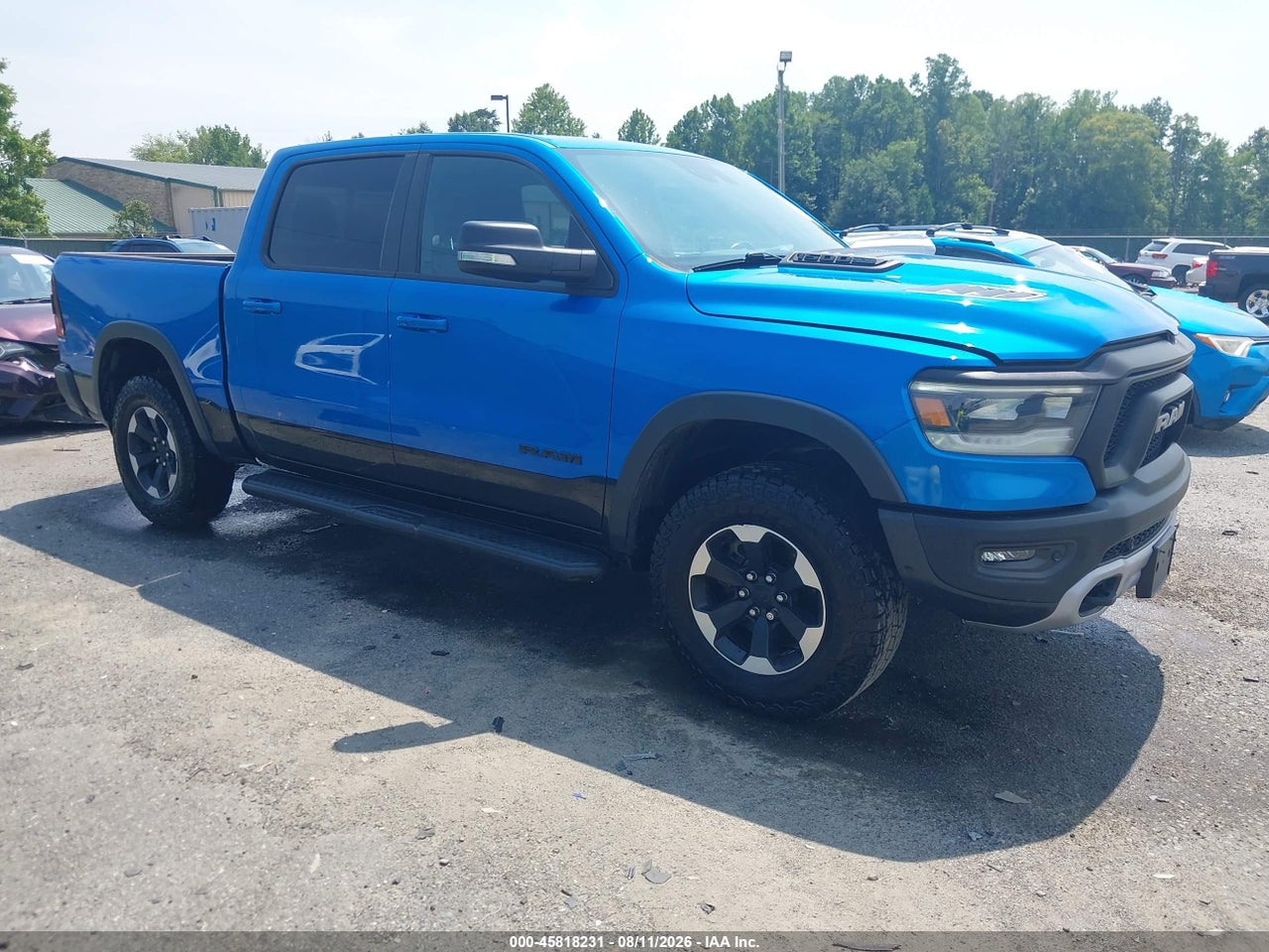 1C6SRFLT8NN****** · 2022 RAM 1500 REBEL  4X4 5'7 BOX
