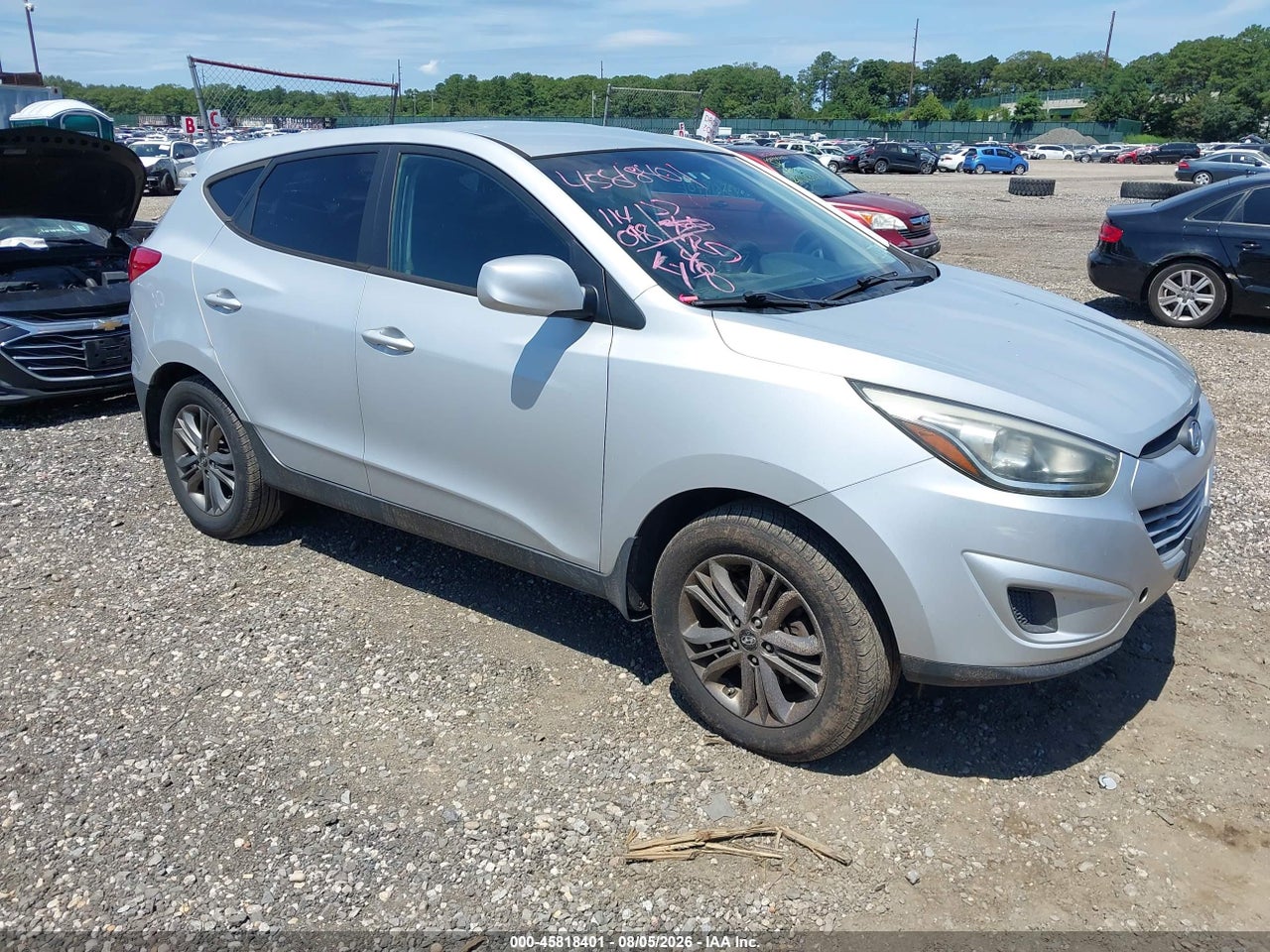 KM8JT3AF3EU****** · 2014 HYUNDAI TUCSON GLS