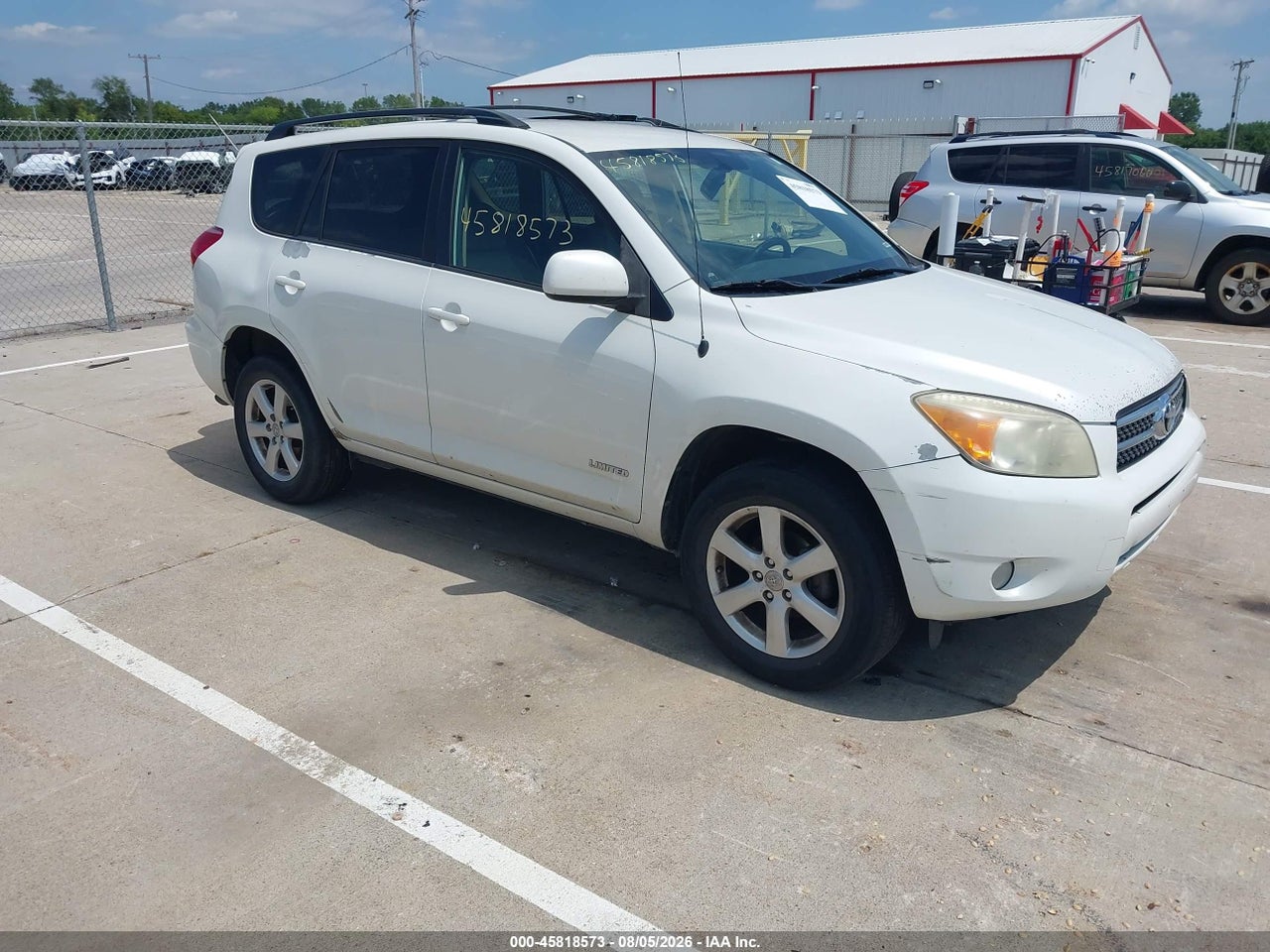 JTMZD31V275****** · 2007 TOYOTA RAV4 LIMITED