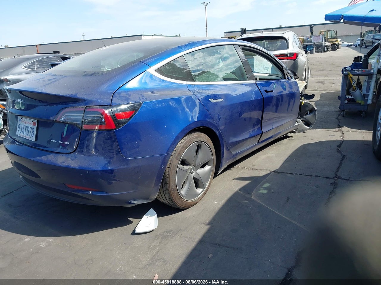 5YJ3E1EBXKF****** · 2019 TESLA MODEL 3 LONG RANGE/PERFORMANCE · 4/11