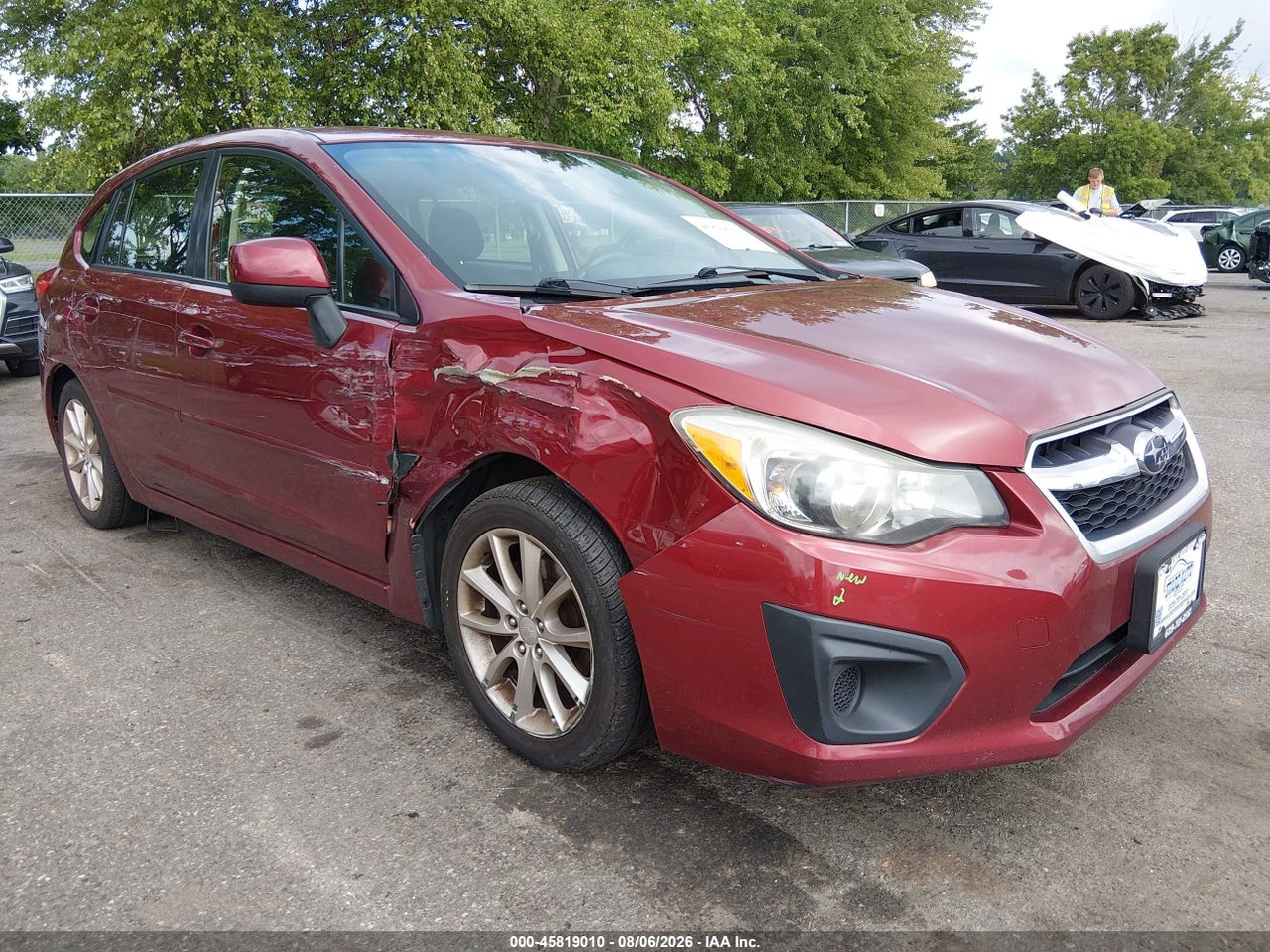 JF1GPAC61D2****** · 2013 SUBARU IMPREZA 2.0I PREMIUM